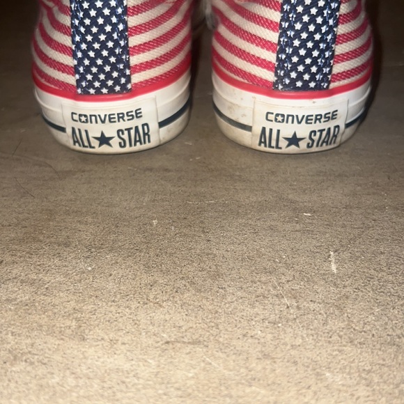 American Flag Converse All Star Chuck Taylors 7 - Picture 4 of 4